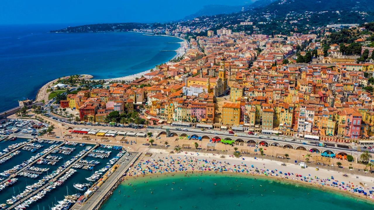 Corso Home- Central Apartment In Menton Exteriör bild